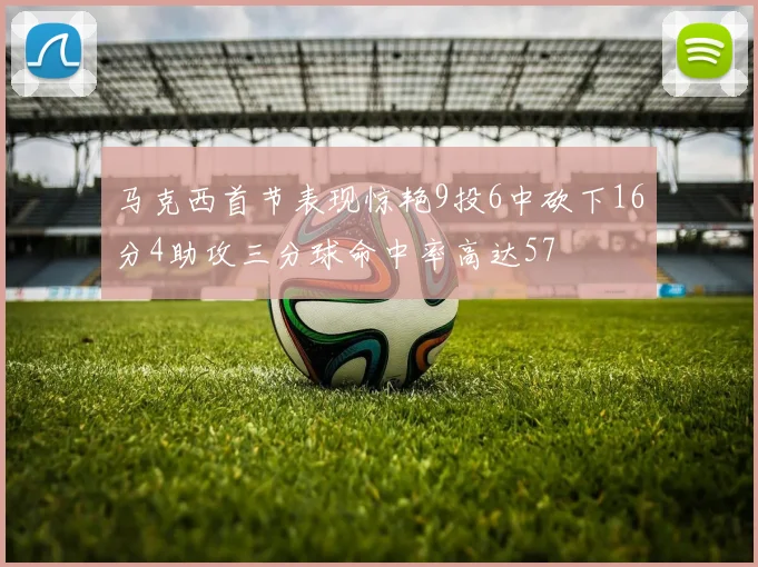 马克西首节表现惊艳9投6中砍下16分4助攻三分球命中率高达57